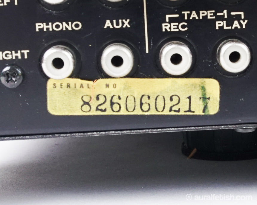Sansui 8080 // Vintage Solid-State Receiver