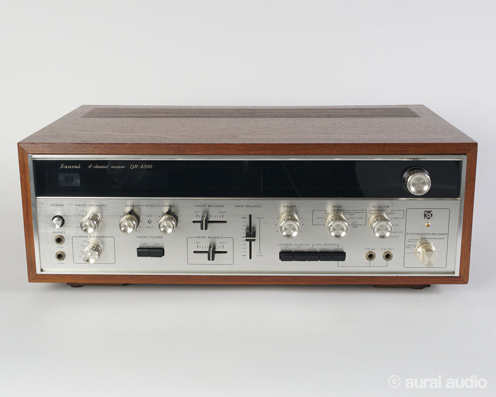 Sansui QR 4500 // Quad Receiver – AURAL HiFi