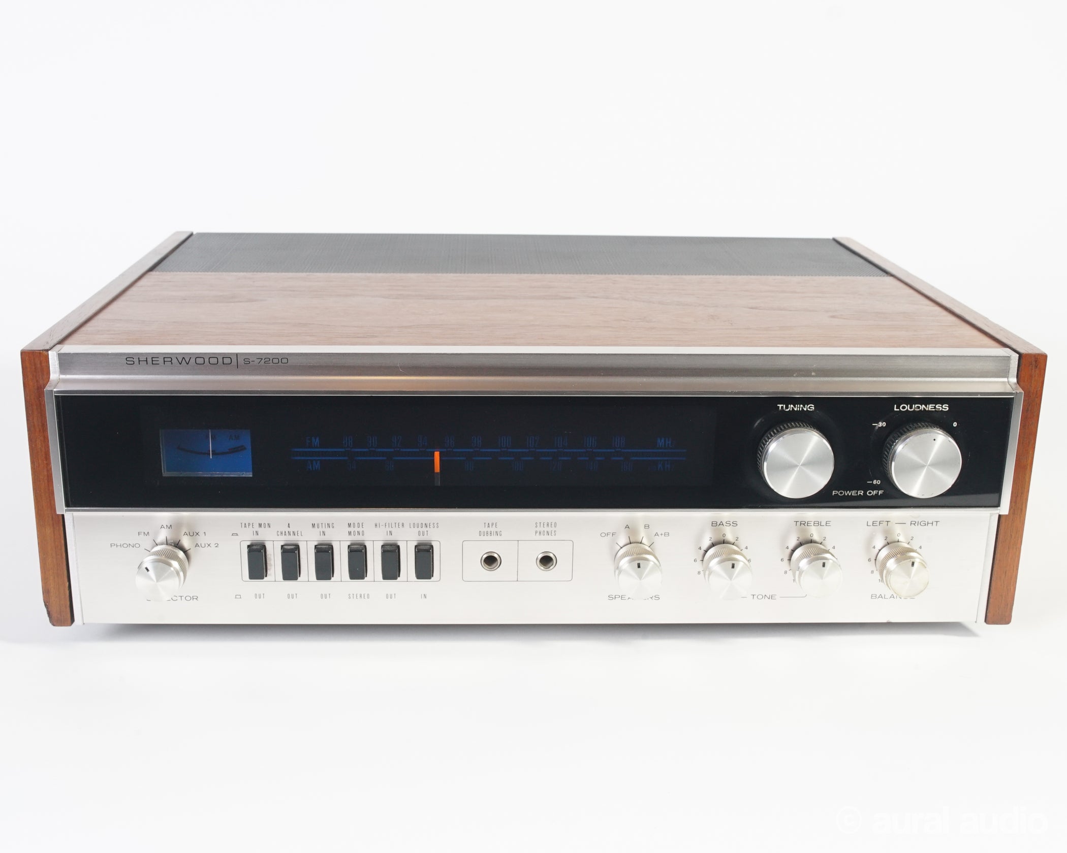 Sherwood S-7200 // Solid State Stereo Receiver – AURAL HiFi