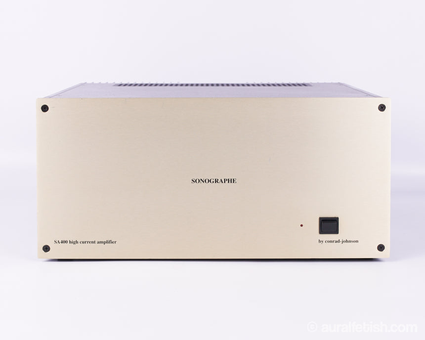 Conrad Johnson Sonographe SA-400 // Solid-State Amplifier