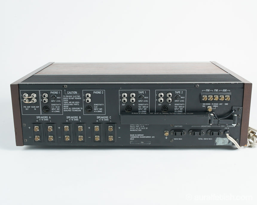 Tandberg TR-2075 // Solid State Stereo Receiver