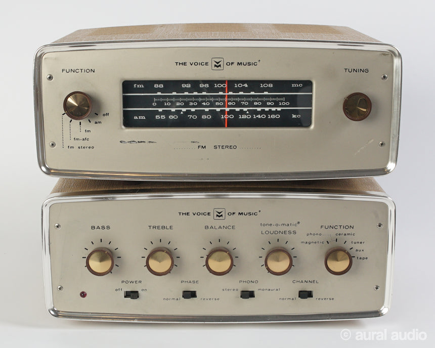 V-M / The Voice of Music Set // 1465 Tube Tuner & 1428 Integrated Tube Amplifier