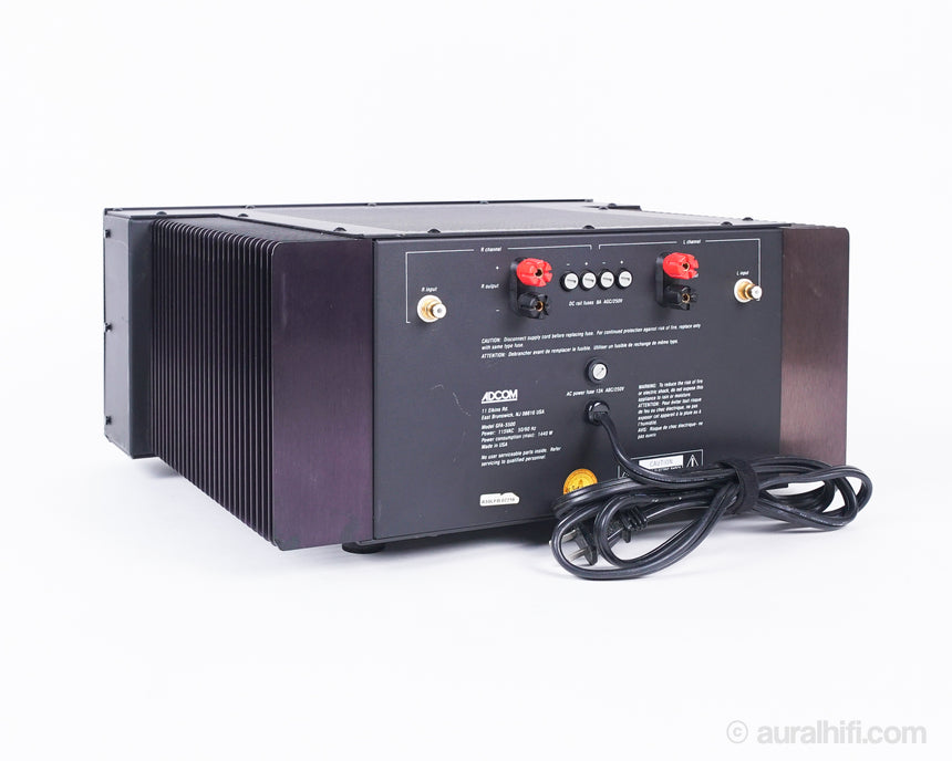 Adcom GFA 5500 // Solid-State Amplifier