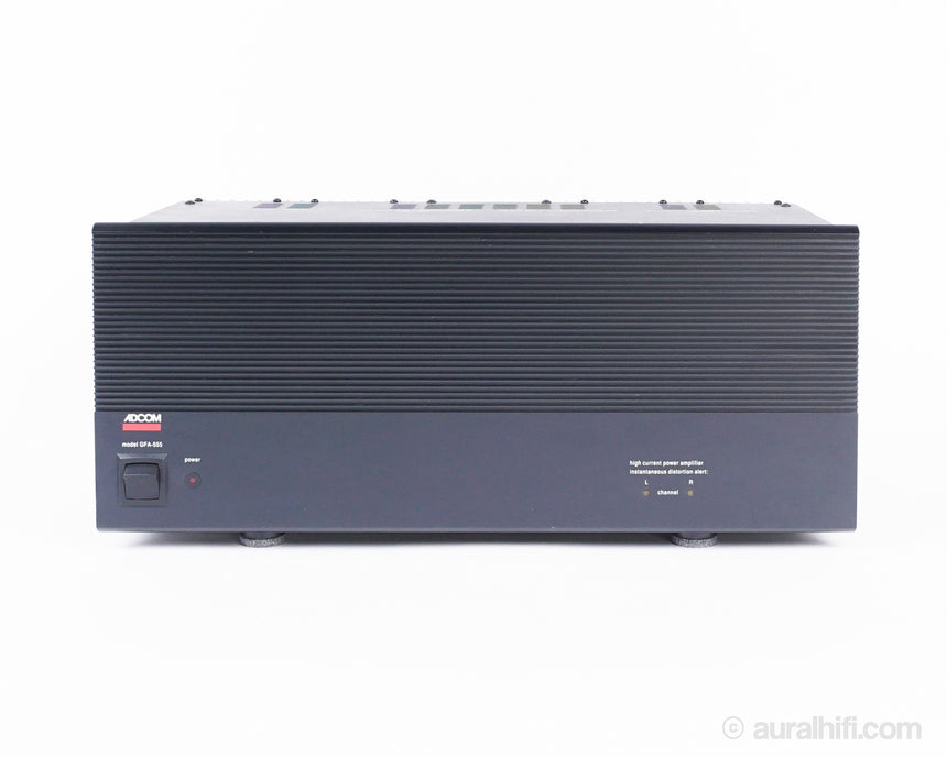 Adcom GFA 555 // Solid-State Amplifier