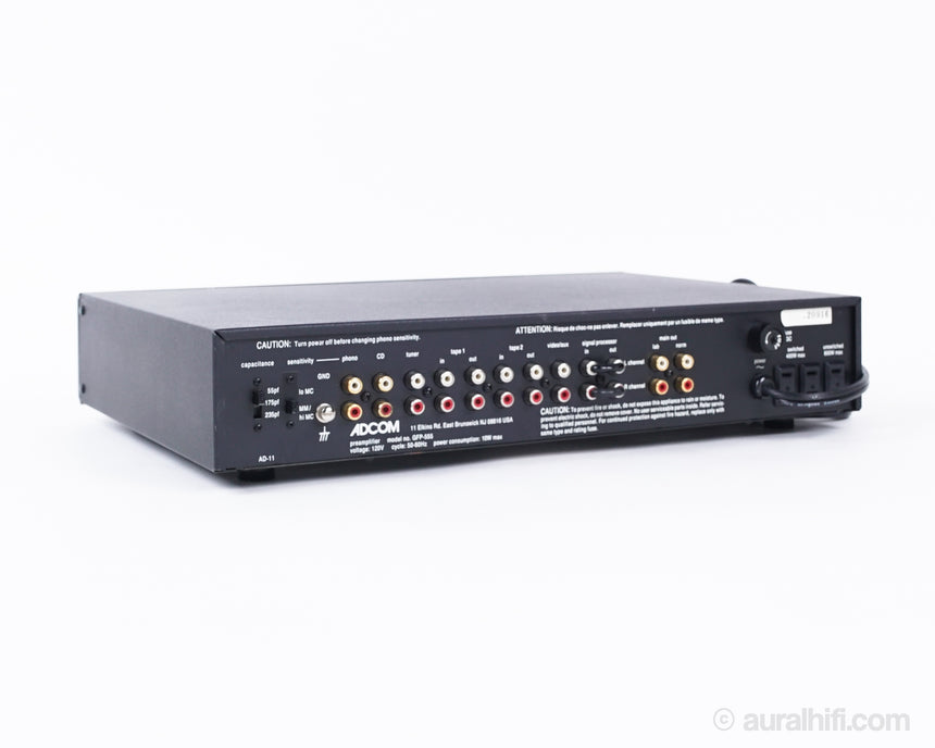 Adcom GFP-555 // Solid-State Preamp