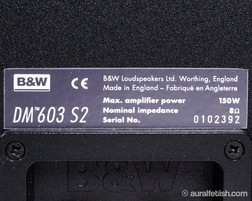 Bowers & Wilkins DM 603 S2 // Speakers