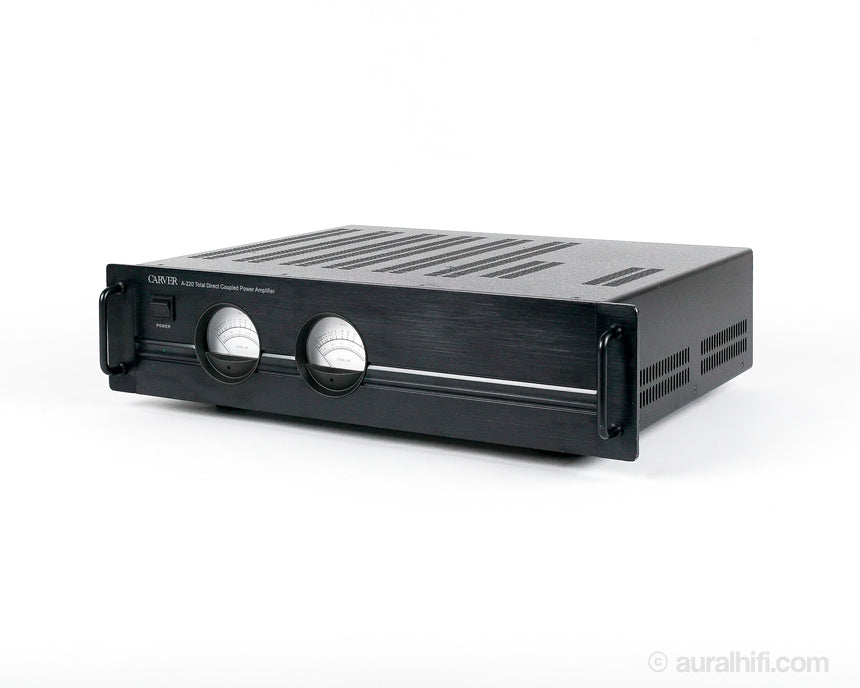 Carver A-220 // Solid-State Amplifier