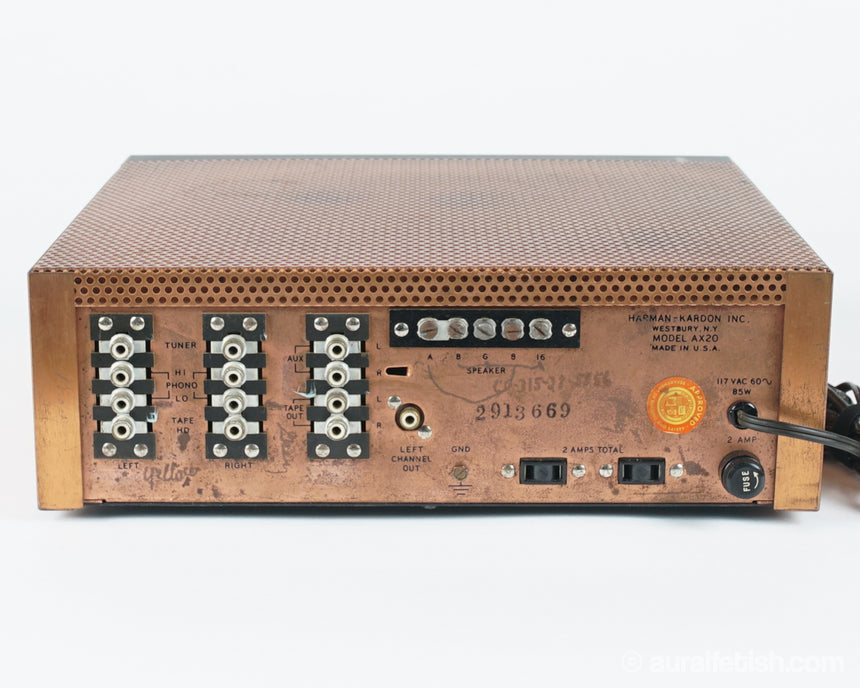 Harman Kardon AX-20 Nocturne // Mono Tube Integrated Amplifier