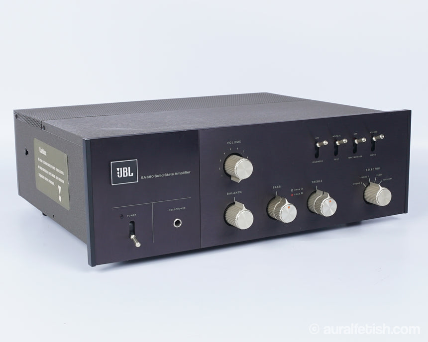 JBL SA660 // Vintage Integrated Amplifier