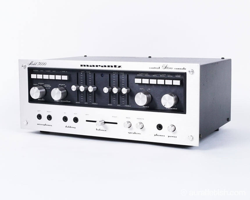 Marantz 3600 // Solid-State Preamplifier – AURAL HiFi