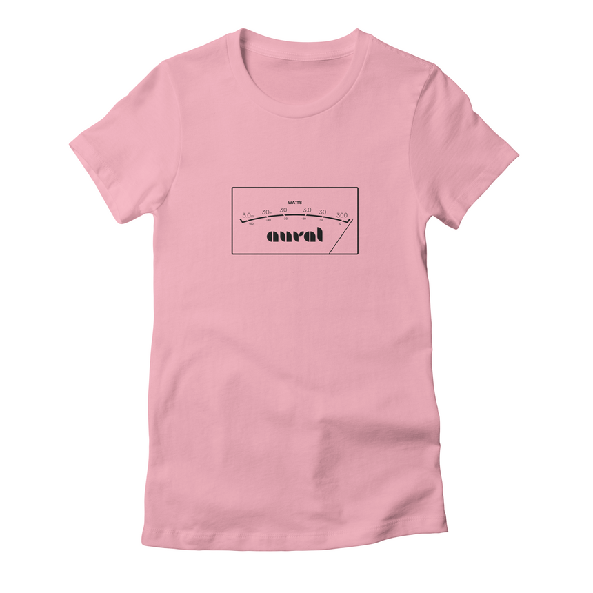 Aural Meter // Women's Fitted T-shirt