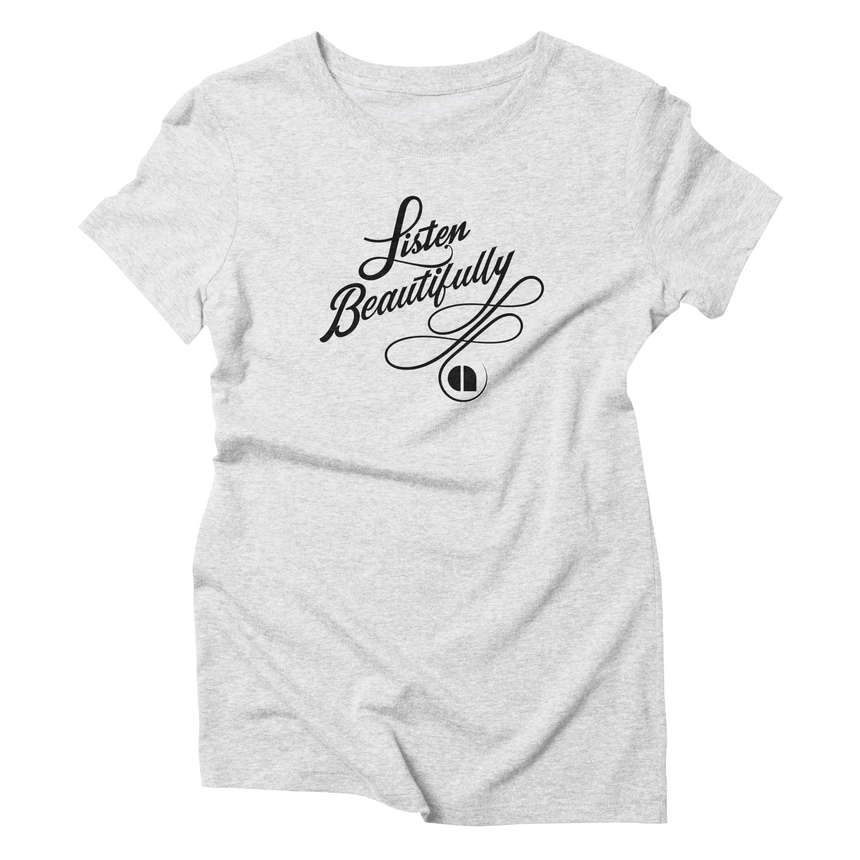 Listen Beautifully // Women's Triblend T-shirt
