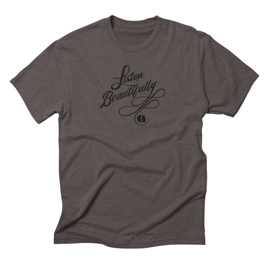 Listen Beautifully // Men's Triblend T-shirt