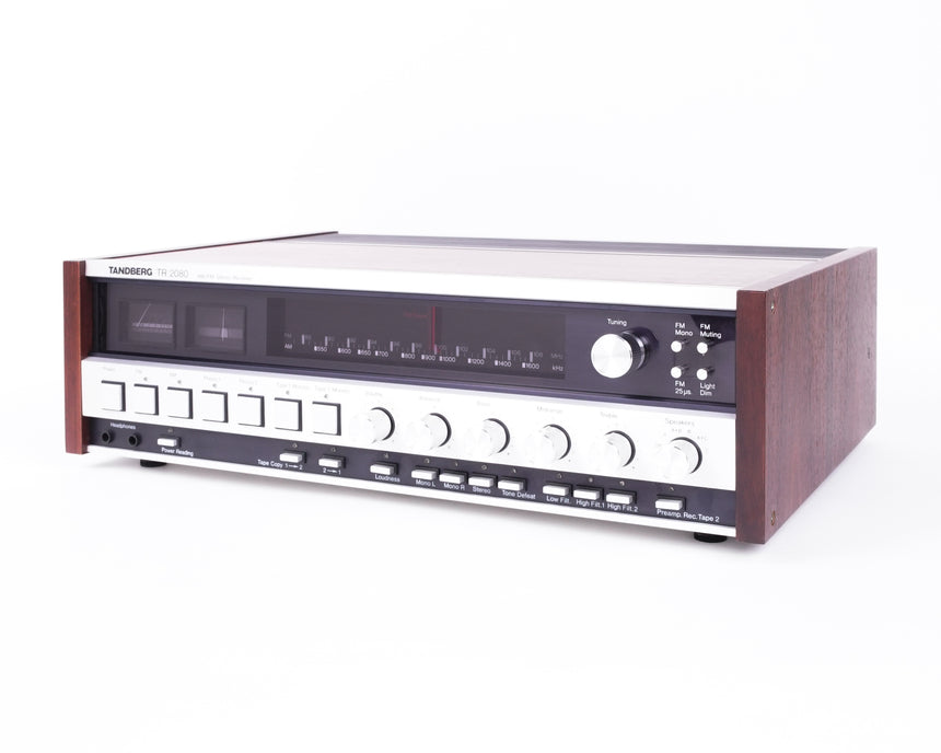 Tandberg TR-2080 // Solid-State Receiver / Rosewood Cabinet
