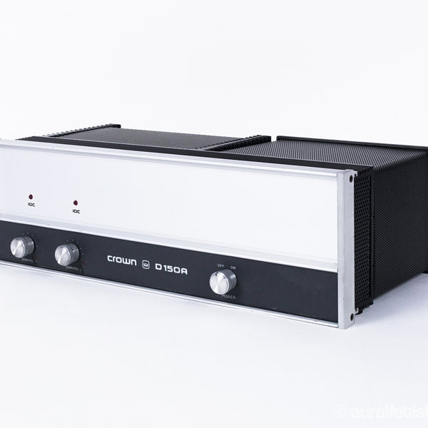 アンプ CROWN D-150Vintage Stereo PowerAmplifier Vintage Hi-Fi Audio Restorations: Crown D-150 Power Amplifier