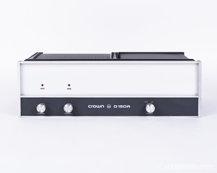 Vintage Crown D 150A // Solid-State IOC Amplifier