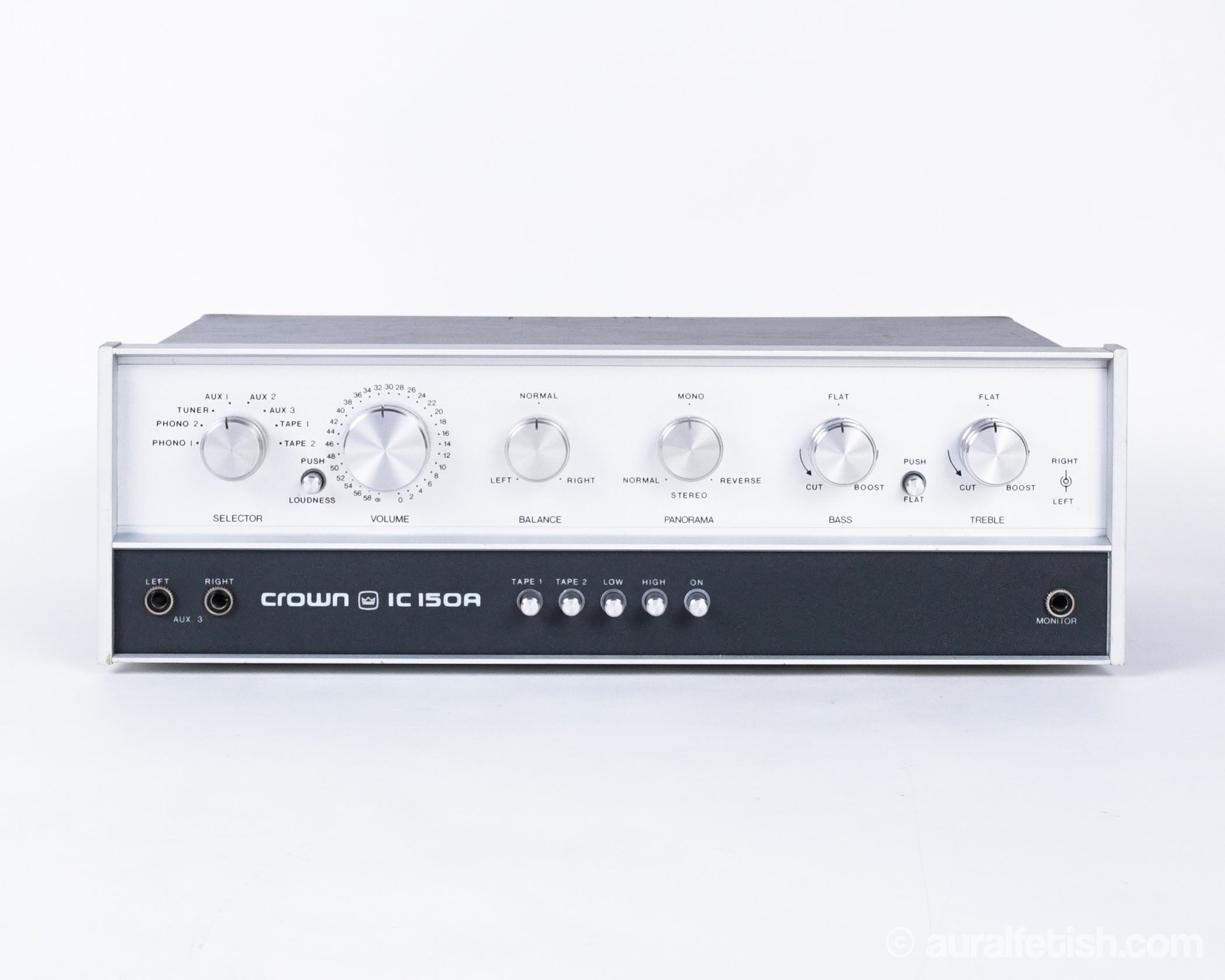 Vintage Crown IC 150A // SolidState Preamplifier AURAL HiFi