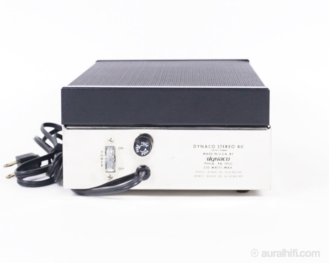 Vintage Dynaco ST80 // Stereo Amplifier AURAL HiFi
