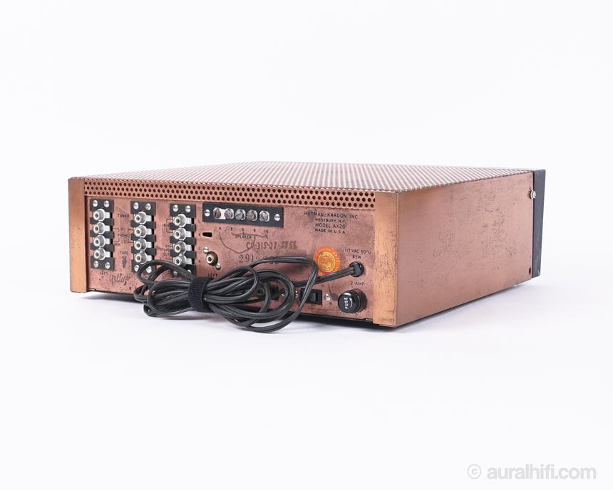 Vintage Harman Kardon AX20 / HK20 // Tube Amplifier Monoblocks