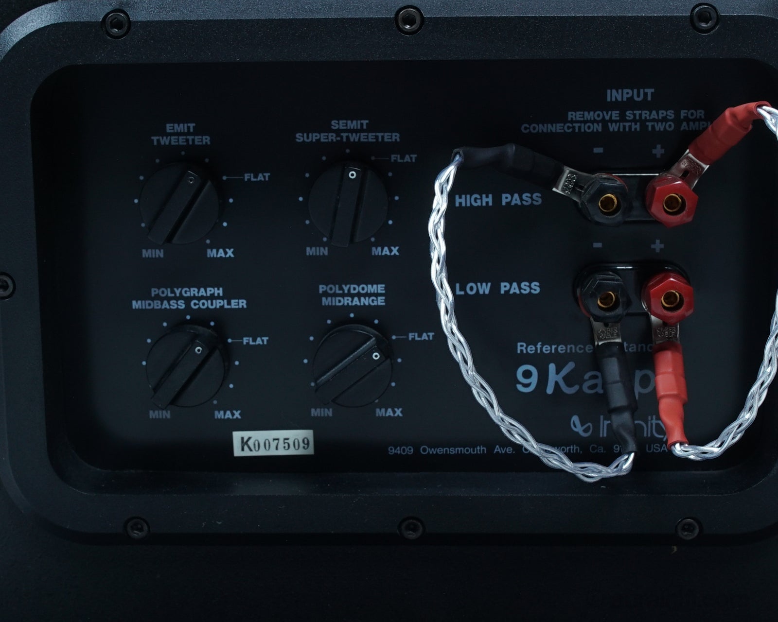 Vintage Infinity Kappa 9 // Speakers / Refoamed – AURAL HiFi
