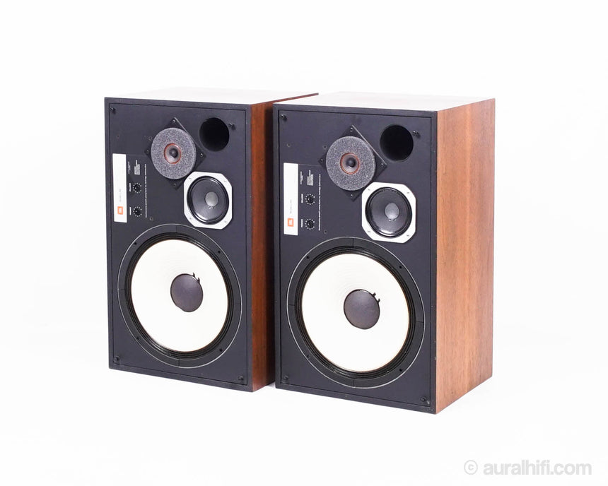 Vintage JBL L100 Century Speakers // Cabinets Refreshed / Custom Foam Grilles