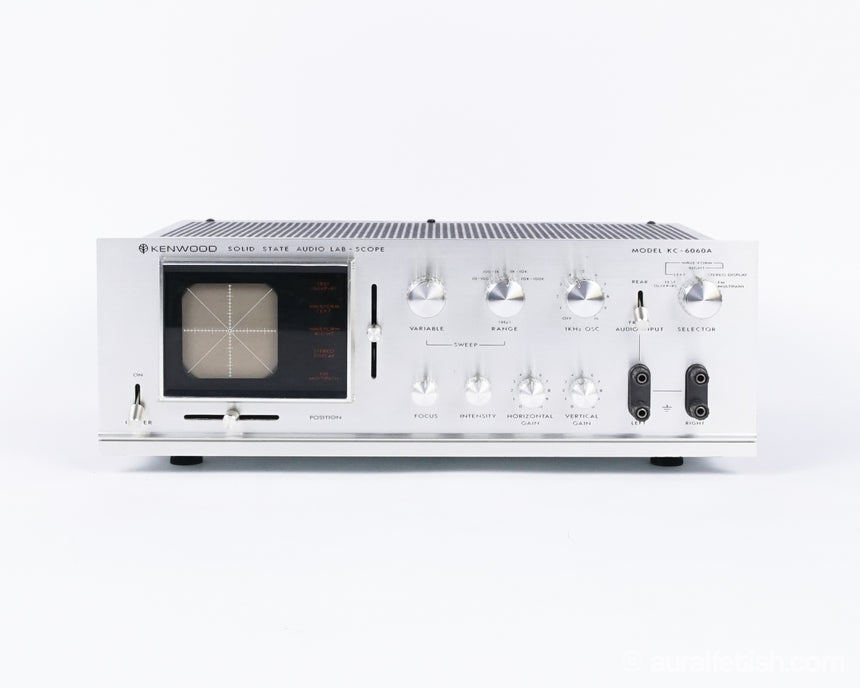 Vintage Kenwood KC-6060A // Audio Lab Scope
