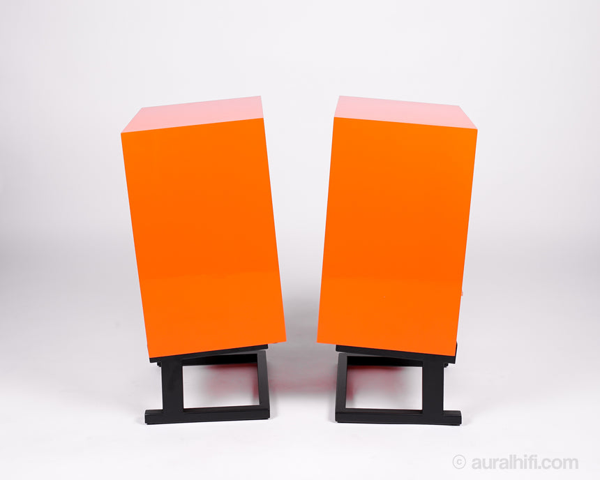 Vintage Klipsch Heresy // Speakers / Custom Restoration in Orange