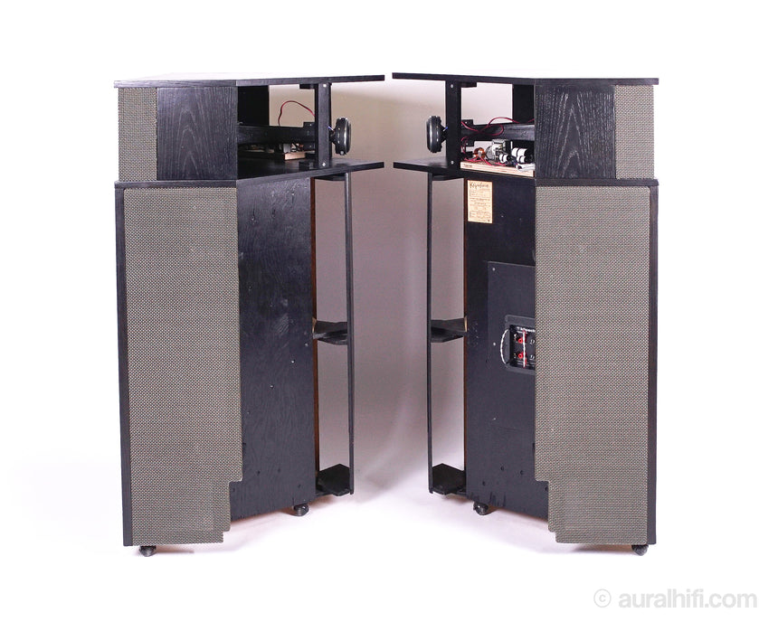 Vintage 1971 Klipschorn Speakers // Matching Serials / Complete Restoration / Full Crites Loadout