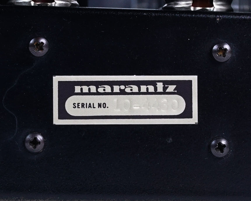 Vintage Marantz 10B // Tube Tuner / Owner's Manual / Cabinet