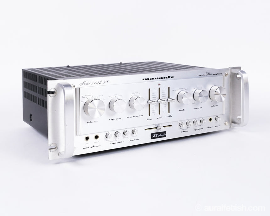 Vintage Marantz 1152DC // Integrated Amplifier / Rack Handles