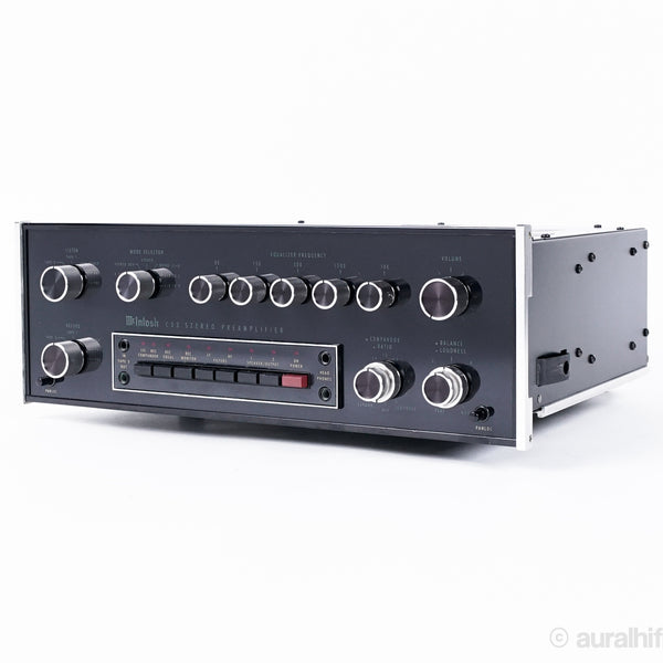 Vintage Mcintosh C33 // Solid-State Preamplifier / New Glass