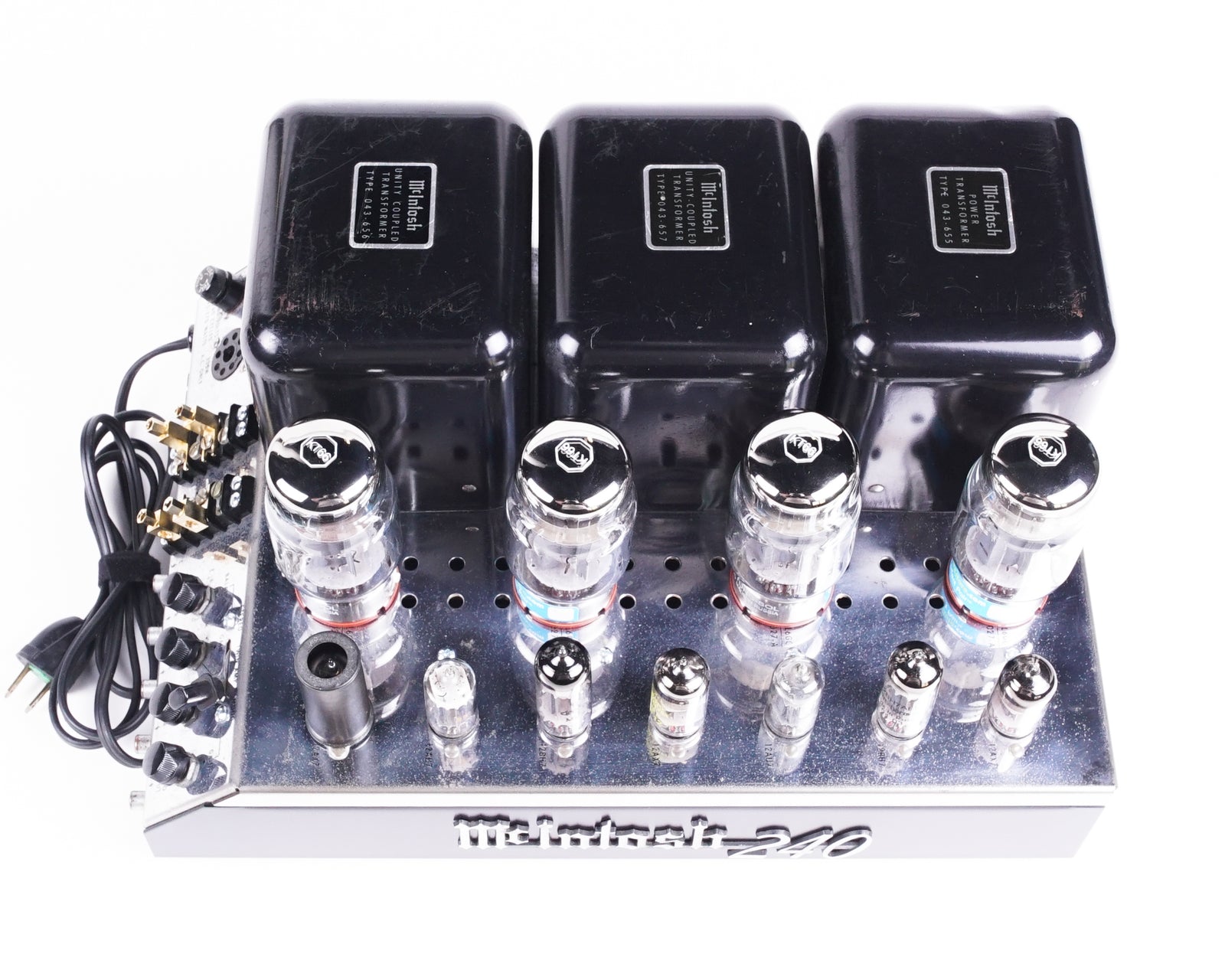 Vintage Mcintosh MC240 // Stereo Tube Amplifier / Full Recap AURAL HiFi