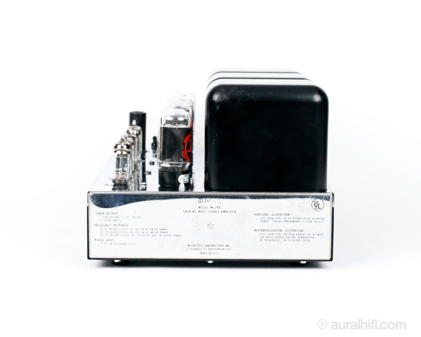 Vintage McIntosh MC240 // Tube Amplifier / Fully Recapped