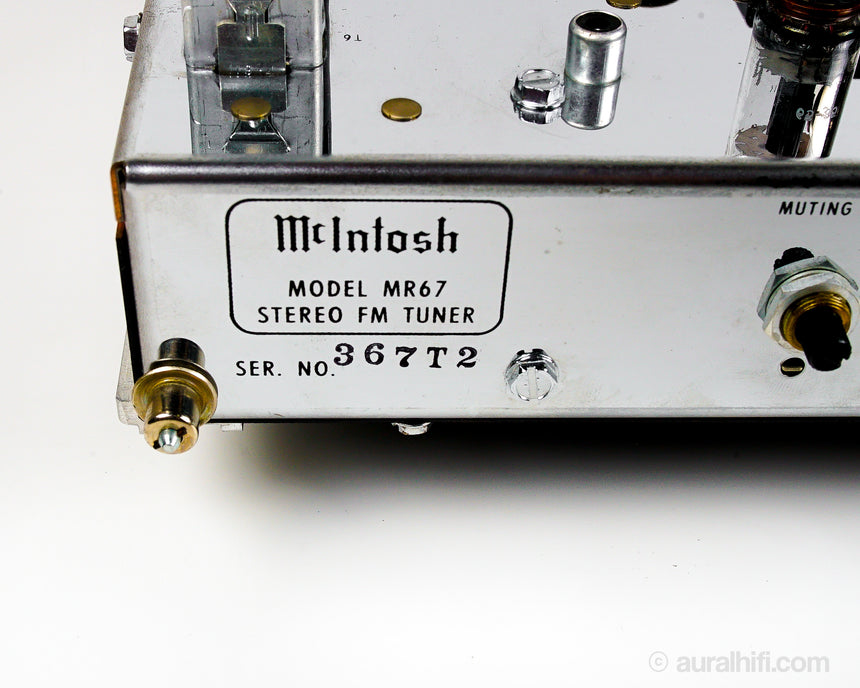 Vintage McIntosh MR67 // Tube Tuner / Recapped & Realigned