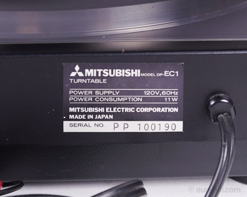 Vintage Mitsubishi DP-EC1 // Turntable