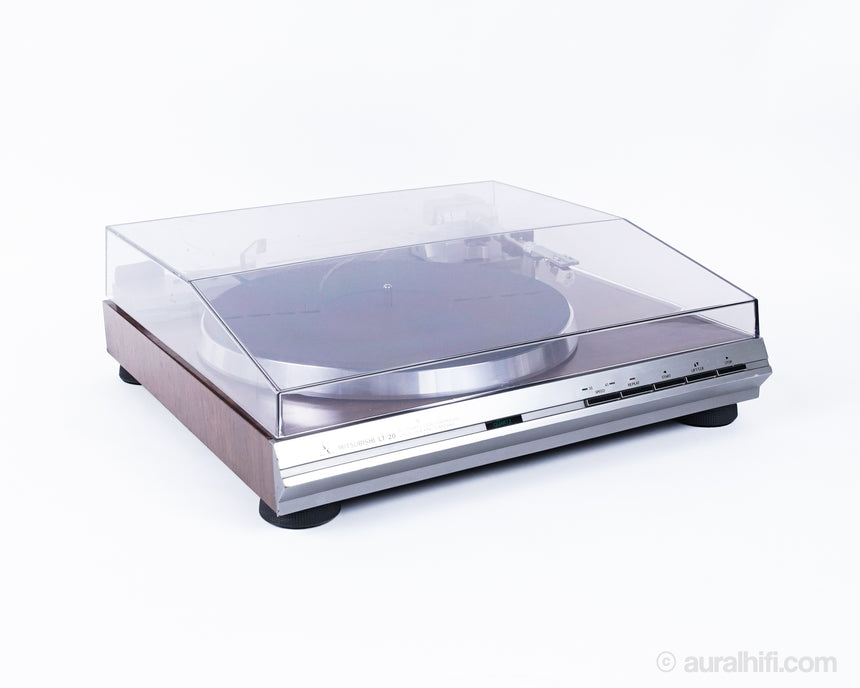 Vintage Mitsubishi LT-20 // Linear Tracking Turntable / Audio Technica AT-450