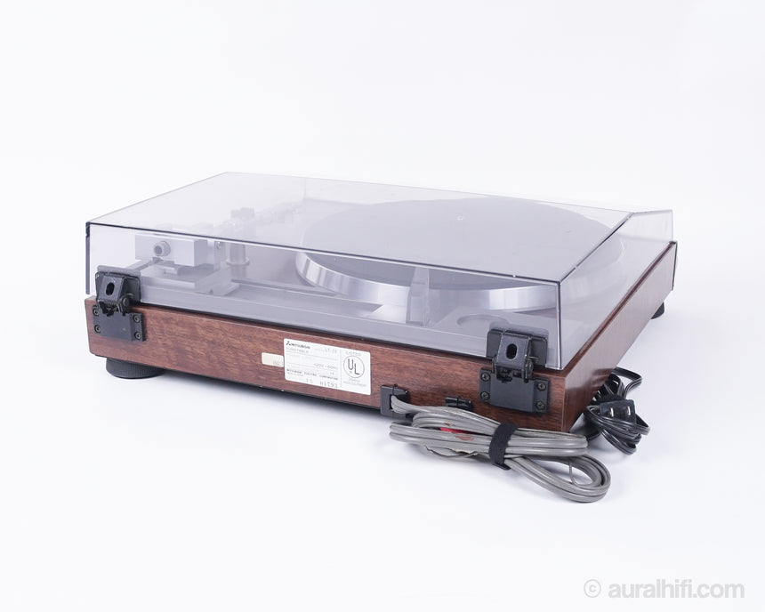 Vintage Mitsubishi LT-20 // Linear Tracking Turntable / Audio Technica AT-450