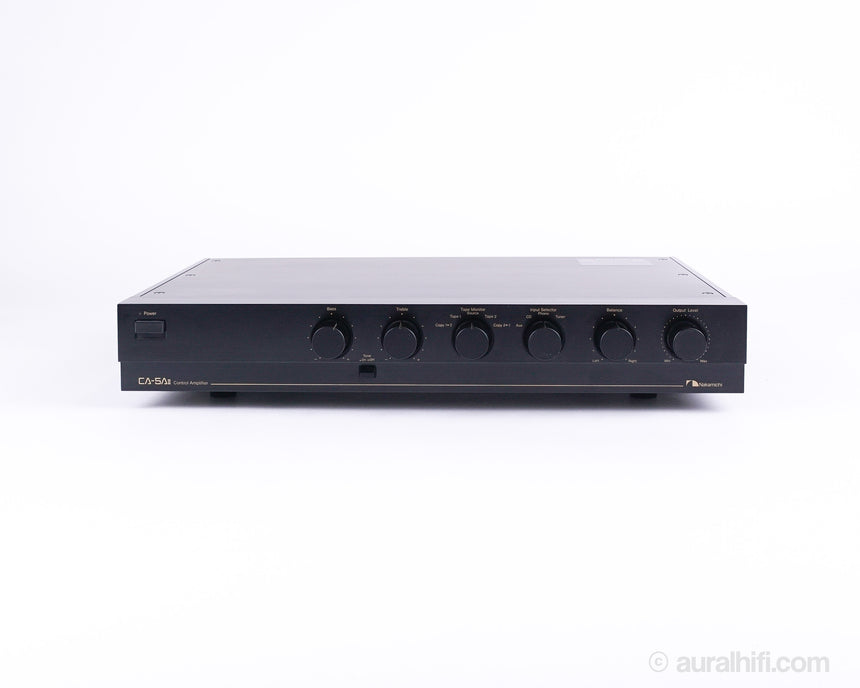 Vintage Nakamichi CA-5AII // Solid-State Preamplifier / Minty