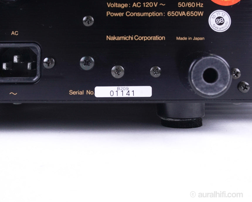 Vintage Nakamichi PA-5AII // Stasis Amplifier / Minty
