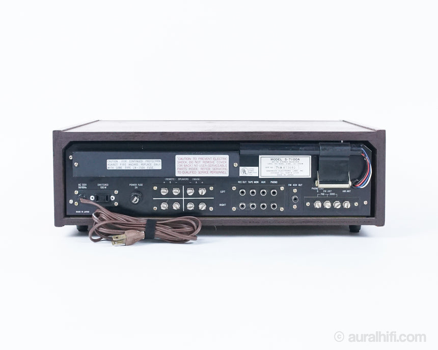 Vintage Sherwood S-7100A // Solid-State Receiver