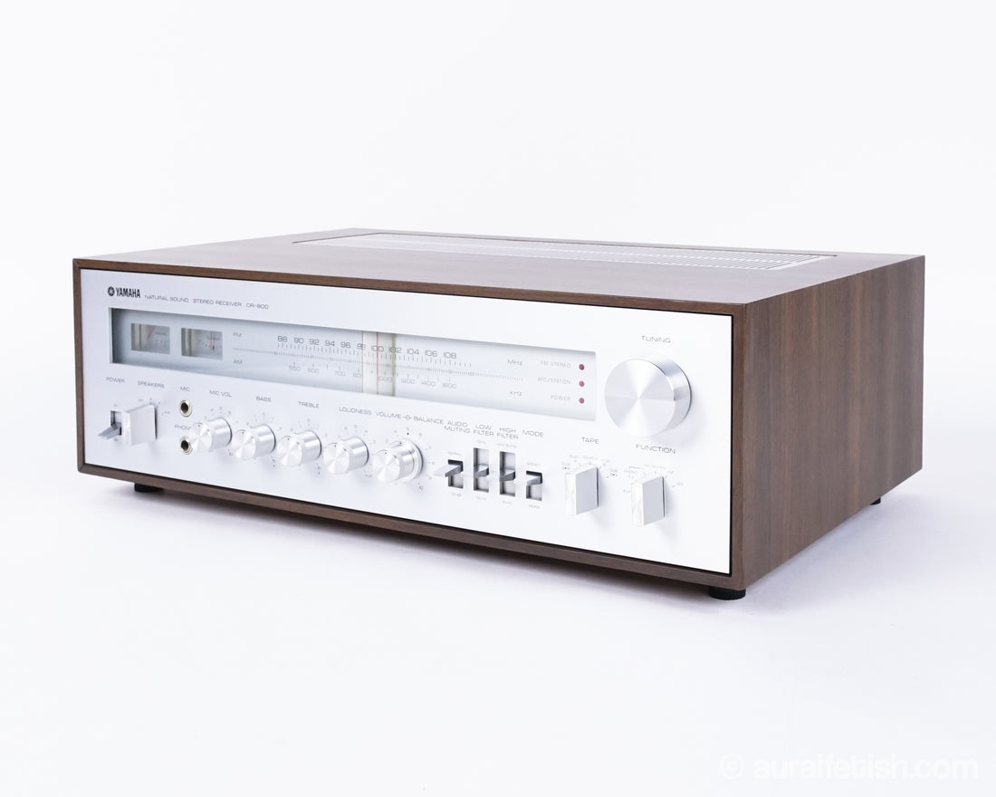 Vintage Yamaha CR 800 // SolidState Receiver AURAL HiFi