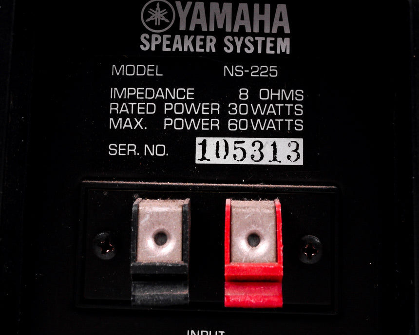 Vintage Yamaha NS-225 // Bookshelf Speakers